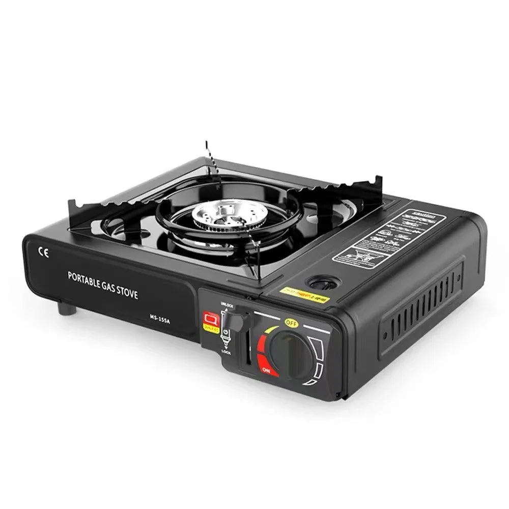 Low Price Portable Steel Butane Manual Camping Gas Stove Outdoor Oven Hiking Kitchen Cooker