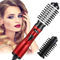 Custom Diamond Hair Dryer Brush and Styler Auto Rotating Detangle Hot Air Brush One Step Hair Dryer