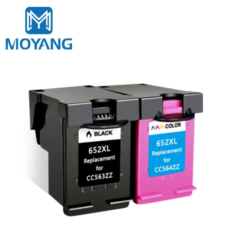 MoYang Compatible for Hp652 652XL Ink Cartridges Used for hp Deskjet 652 1115 1118 2135 2136 2138 3635 3636 4536 4535 Printer