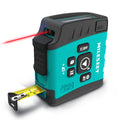 Mileseey DT20 Custom Logo 3 in 1 Smart Waterproof Round Mini 5M Retractable Digital Distance Meter Measuring Laser Tape Measures
