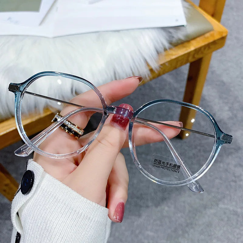 MK2309261 TR Metal Anti Blue Computer Hot Sale Women Optical Frame Trendy Blue Light Blocking Glasses Optical Eyeglasses Frames