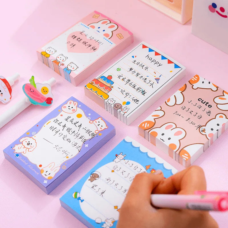 South Korea Ins Girl Heart N Times Paste Wholesale Student Creative Cartoon Cute Sticky Note 1699