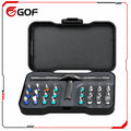 24-Piece Multifunctional Magnetic Screwdriver Set Detachable T-shaped Ratchet S2 Tool Steel Nickel Finish DIY Professional OEM