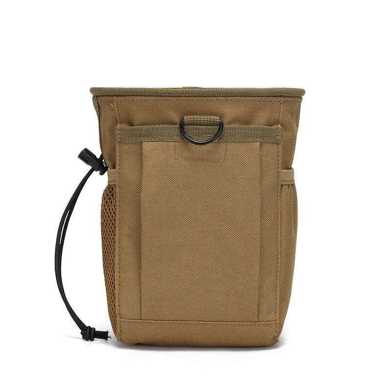 Hot Sale Camouflage Molle Drawstring Dump Pouch Adjustable Utility Belt Fanny Hip Bag Outdoor Pouch
