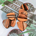 Huiying Custom Unique Gemstone Yellow Tiger Eye Guitar Accessories Picks