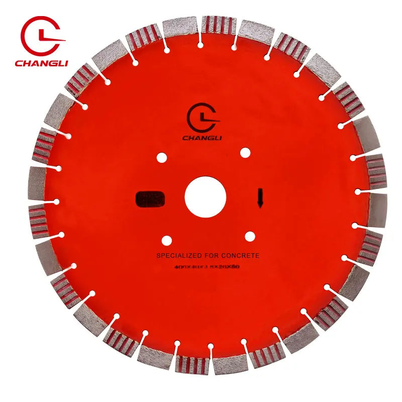 400mm 16Inch Laser Welded Diamond Cutting Disc Saw Blade for Cutting Concrete Asphalt Road Brick OEM