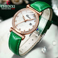 CHENXI 310 2022 New Fashion Women Watches Rose Gold Waterproof Top Brand Quartz Ladies Watch Gift Calendar