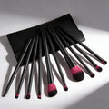 Professional 10-Piece Foundation Eyeshadow Makeup Brush Set Cute Hair Brushes with Comfortable Handle Concealer for Face Use