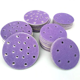 3M Quality Sandpaper Abrasive Tools Polish Purple 6inch 16holes Sanding Disc