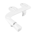 Ultra-Slim Dual Retractable ABS Sprayer for Bathroom Detachable Body Bidet Attachment for Cold Water Toilet