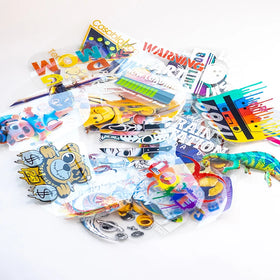 UV DTF Sticker for 20 oz Tumbler Personalized Sticker Labels UV Printing Machine Sticker