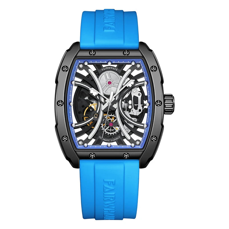 Men Watch Waterproof Skeleton Automatic Wrist Luxury Mechanical Mens Watch Custom Logo
