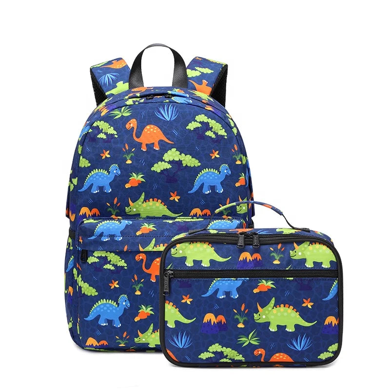 Anivia 2026 School Bags New Backpack Dinosaur Backpack Boys Straps With Buckles Kid Backpack Set unicorn School Bag