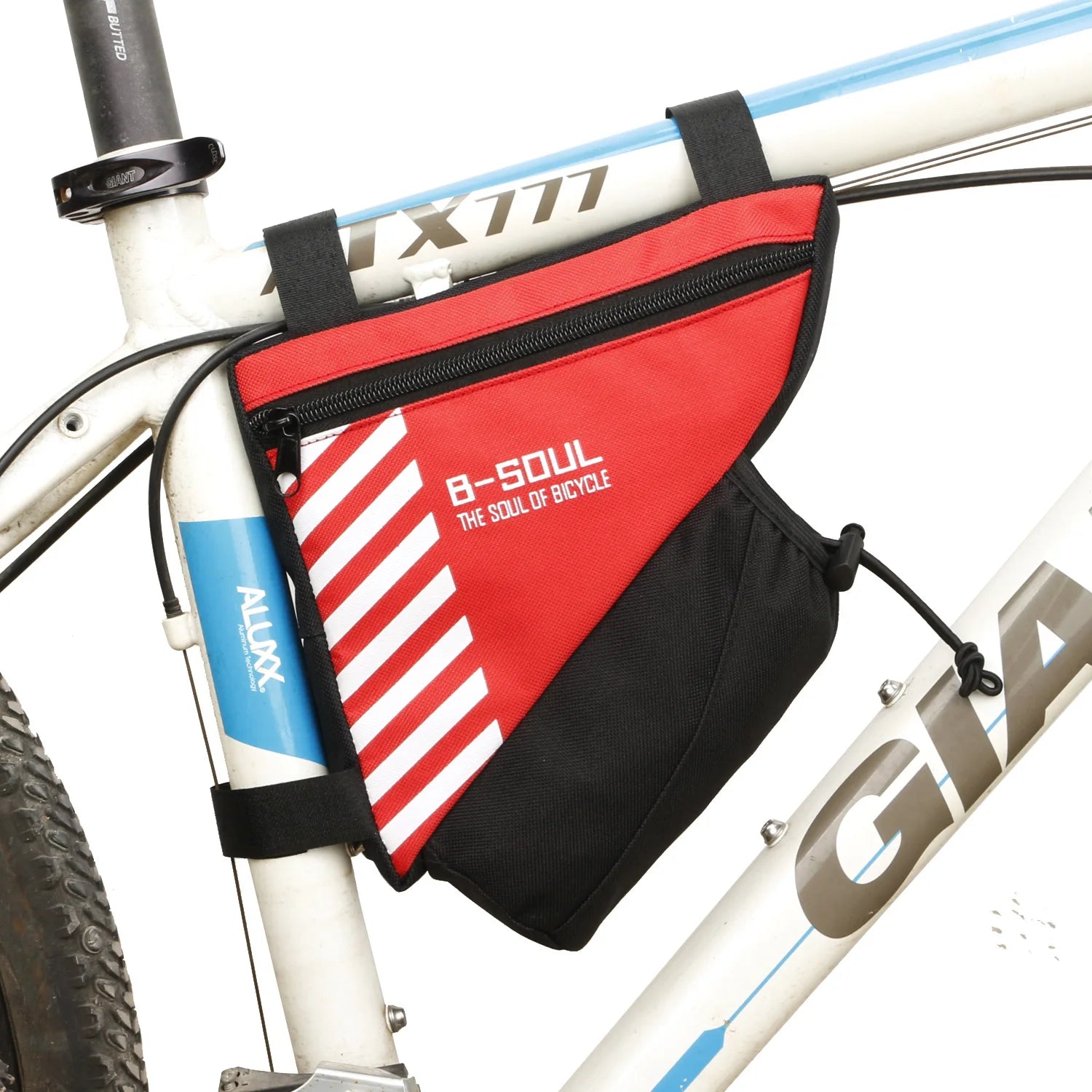 Cycling Accessories Sport Bicycle Saddle Bag Storage Triangle Frame Polyester 20.5x18x5cm