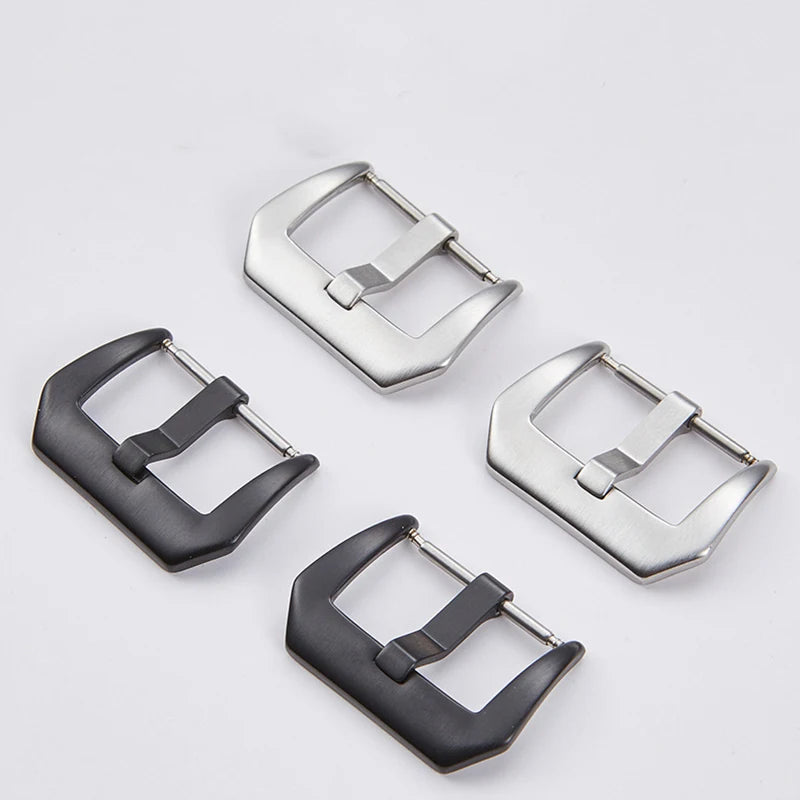 16mm 18mm 20mm 22mm 24mm 26mm Stainless Steel Leather Watch Strap Parts Buckle