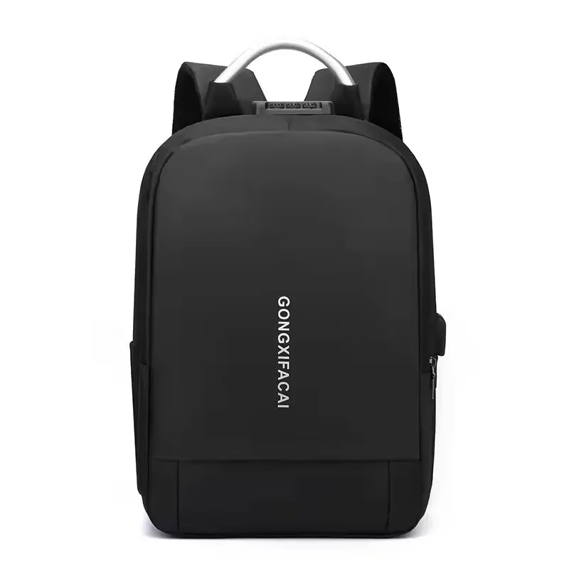Custom Fashion Anti-Theft Ladies Outdoor Laptop Backpack with USB Port Quality Waterproof Polyester Lining Zipper Closure