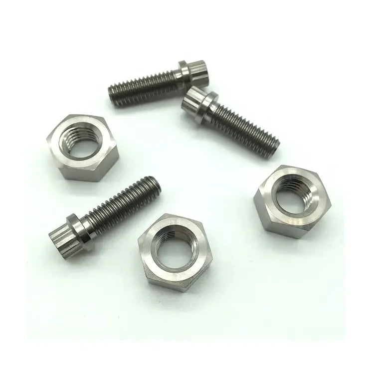 Factory Price Hot Sales 5/16-18 12 Point Flange Head Titanium Split Rim Bolt