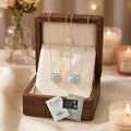 Classic 925 Sterling Silver Simple Solitaire 6mm 0.8ct Moissanite VVS 18k Gold Plated Women's Necklace Jewelry Wholesale