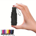 2025 Hot Sell Mini Folding Umbrella Factory Direct Supply Portable Customizable Pencil Pocket UV Capsule Umbrella with Logo