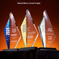 Custom Creative Model Crystal Trophy Outstanding Employee Annual Meeting Award Plaque Competition Souvenir Trophies