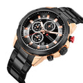 CURREN 8323 Chronograph Sport Watches for Men Business Casual Wristwatch with Calendar Quartz Men's Watch Male Clock Relojes