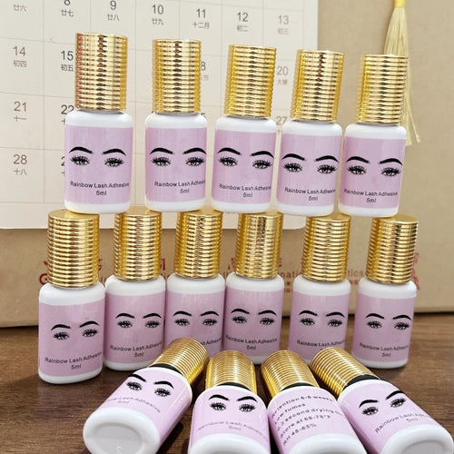 0.5 Second Waterproof Eyelash Extension Glue Custom Lash Glue for Eyelash Extension Black Clear Eyelash Glue