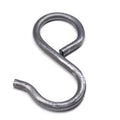Customized s Shape Hook Pack Black Swivel  Stainless Steel Wire Form s Shaped Snap Hook