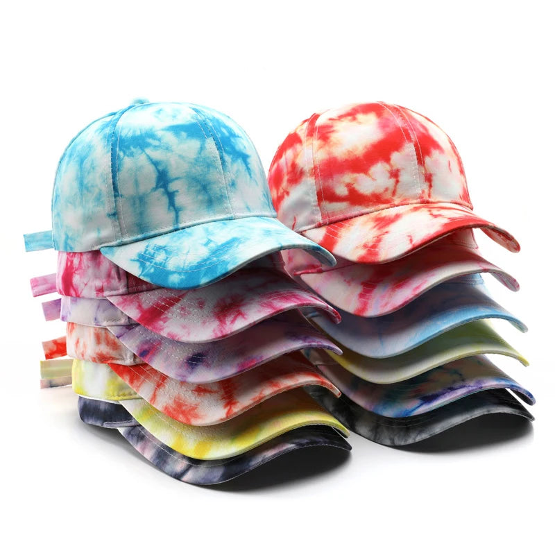Sunscreen Breathable Windproof Hat Women Mens Personalized Retro Graffiti Printed Baseball Cap Baseball Cap