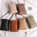 Pu Leather Handbag Wallet Pouch Fashion Women's Cross-body Small Shoulder Bag for Cell Phone
