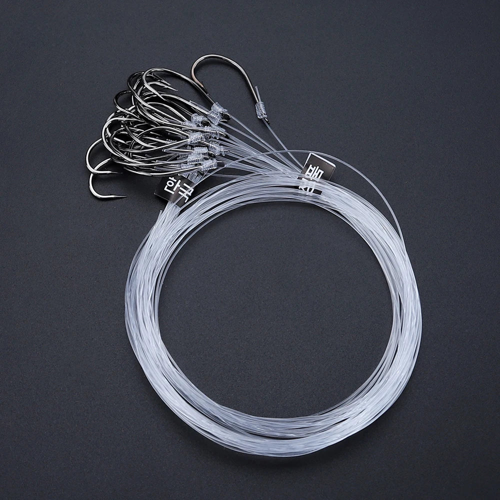 Newbility 7- 20 Size Trolling Fishing Rigs with Line and Hook
