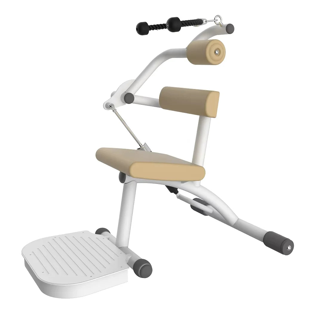 Hydraulic Cylinder Abdominal Back Extension the Elder Women Fitness Center Pneumatic Gym Equipment JLC-NS08 Back Machine