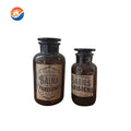 Different Sizes Chemical Medicine Reagent Glass Bottle with Glass Stopper