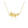 Factory Direct Sell Customized New Arrivals Sterling Silver Flowers Jewelry S925 Flower Necklace