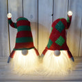 2026 Handmade OEM Christmas Adornos Navidad Decoration Supplies Product Gnomos Led Red Gnomes Xmas Ornaments