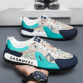 Cross-Border Korean-Style Men's Sneakers Soft Sole Breathable Comfort Casual Running Shoes for Students Street Wear Fashion