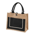 Eco-friendly Custom Jute Bag Reusable Linen Burlap Your Logo Hemp Gunny Shopping Tote Beach Bag Custom Handle Letter Pattern