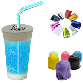 Hot Sale Drink Cover Cup Condom Drink Covers Cup Covers for Drinks With Straw Hole