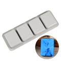 3 Shapes Reusable Silicone Soap Making Molds DIY Handmade Mould for Making  Soap Candle& Cake Moule Savon Silicone Soap Mold