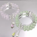 Sweet Jewelry Gourd Charm Bracelet Shiny Crystal Glaze Beaded Bracelet Jewelry Fantasy Popcorn Cracked Crystal Beads Bracelet