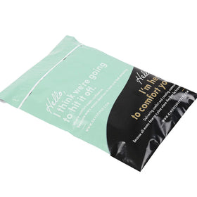 Own Logo Print Self Adhesive Boutique Shipping Packing 2.5 Mil Custom Leaf Designer Polymailer 10x13 Poly Mailer Mailing Bags