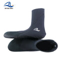 Unisex Water Sports Diving Boots 5mm Neoprene Anti-Slip Swim Surfing Custom Thickness Black