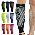 Hot Selling Professional Fitness Compression Sleeves Safety Elastic Thick Calf Brace Knee Pads Made Nylon Soft Protection