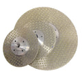 Double Side Laser Welded Ti-Coated Diamond Blade for Granite Marble Cutting & Grinding with Electroplated Circular Saw OEM DIY