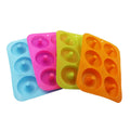 Durable 6 Cavities Custom Cake Mold Non Stick Cake Tools Silicone Mold Durable Silicone Doughnut Mold for Cake Decoration