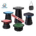 New Design Square Portable Living Room Outdoor Plastic Stackable Folding Stool Foldable Camping Chair