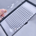 High Quality 6D Long Stem Premade Eyelash Extension Russian Pre Made Volume Fans Loose Premade Volume Fans