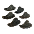 Huiying Natural Jade Facial Body Scraping Massage Smoky Quartz Spiky Heart Shape Gua Sha