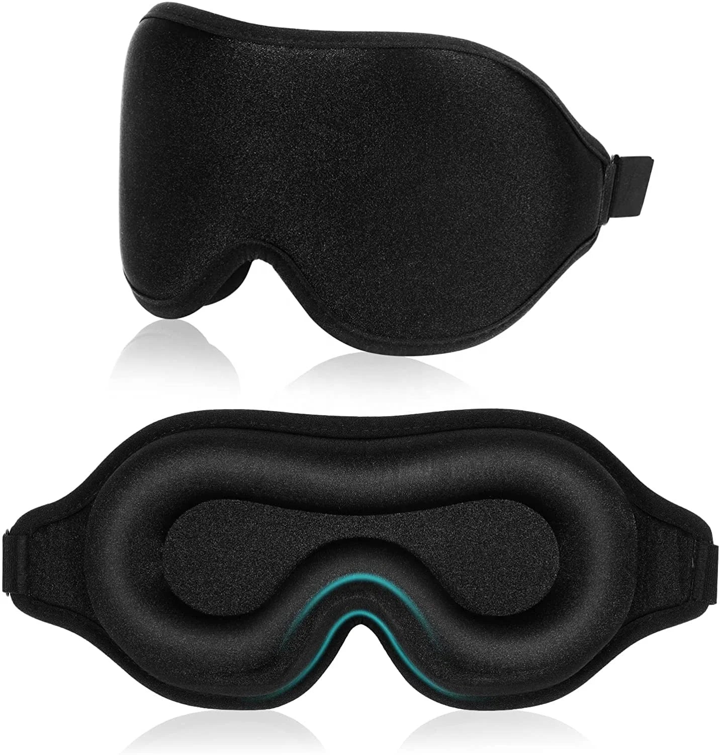 Premium Milk Silk 3D Memory Foam Sleep Eye Mask Blindfod Eye Cover Custom Wholesale ManufacturerSleep Aid