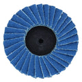 2 Inch 80 Grit Mini Quick Change Flap Disc High-Density Type R Lock Flexible Zirconia OEM/ OBM Customized Support