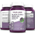 Black Seed Oil Capsules Hair Supplement Capsules Vitamins Support Immune System Hair Growth MegaBDM